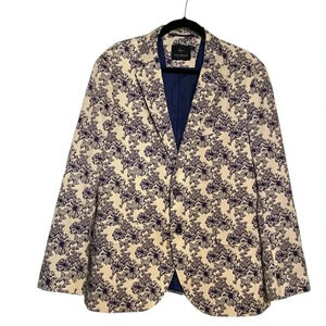 Tailorbyrd Floral Pattern Blazer 44R